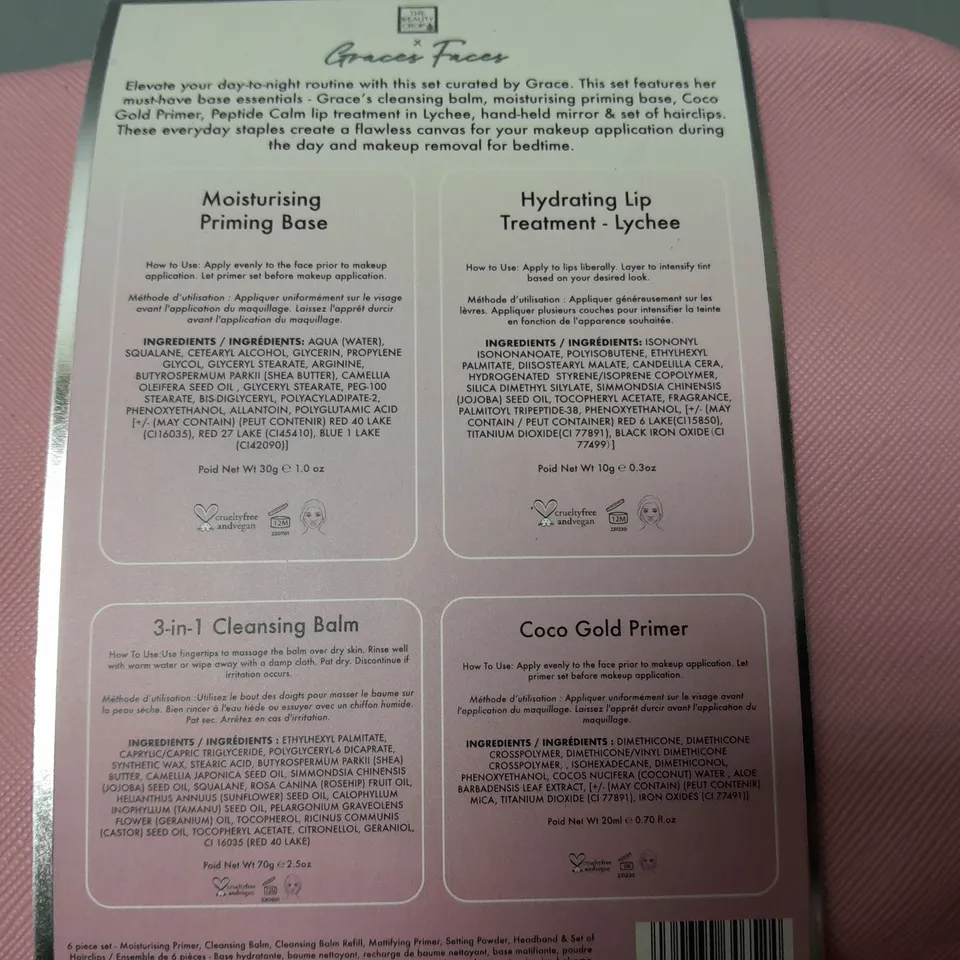 THE BEAUTY CROP GRACES FACES DAY TO NIGHT SET