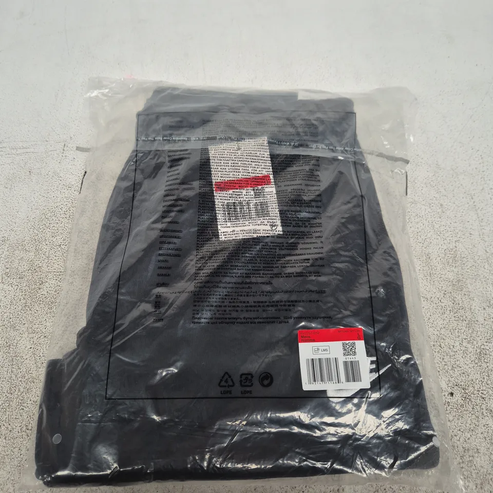BAGGED NIKE LOGO CUFFED JOGGERS - SIZE LARGE 