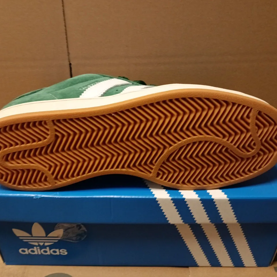 BOXED PAIR OF ADIDAS CAMPUS 00S IN GREEN - UK 8.5