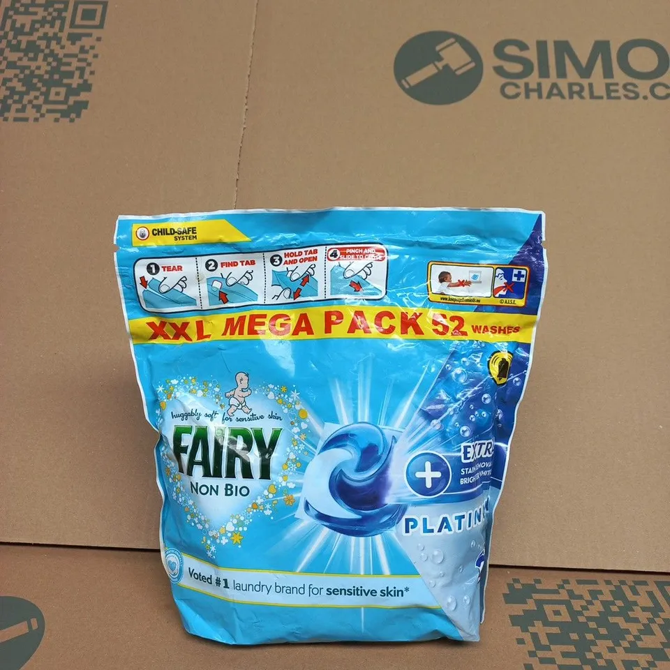 FAIRY DISHWASHER TABLETS – MEGA PACK - 52 WASHES -