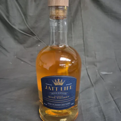 BOTTLE OF JATT LIFE BLENDED IRISH WHISKEY - 70CL - COLLECTION ONLY