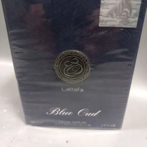 BOXED AND SEALED LATTAFA BLUE OUD EAU DE PARFUM 100ML