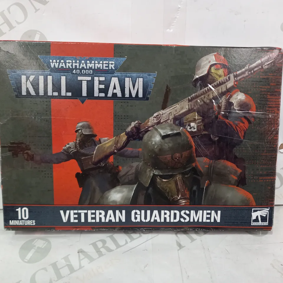 WARHAMMER 40K KILL TEAM VETERAN GUARDSMEN (10 MINIATURES)