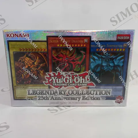 SEALED AND BOXED YU-GI-OH TRADING GAME LEGENDARY COLLECTION - 25TH ANNIVERSAY EDITION