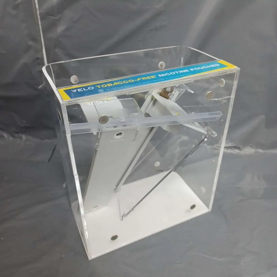 APPROXIMATELY 4 VELO NICOTINE POUCH DISPENSER 