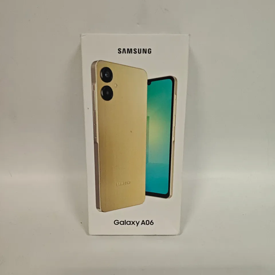 BOXED SAMSUNG GALAXY A06 4/64GB IN GOLD - SM-A065F