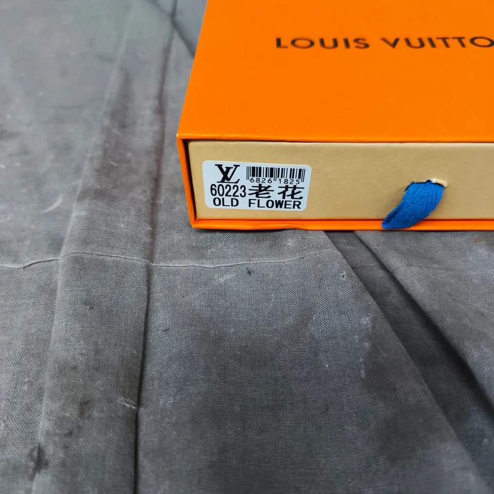 LOUIS VUITTON MONOGRAM WALLET – OLD FLOWER PATTERN (BOXED)