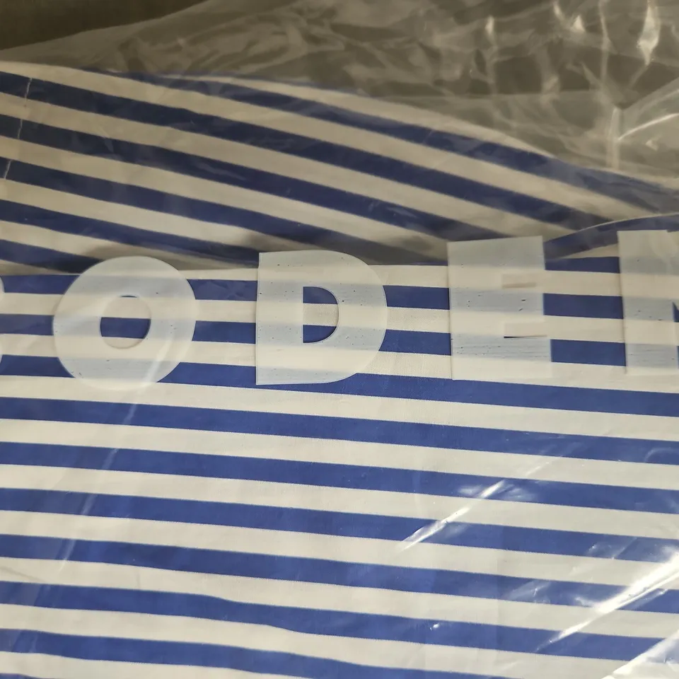 BODEN FULL POPLIN MAXI SKIRT – WOMEN'S, BLUE & WHITE STRIPE