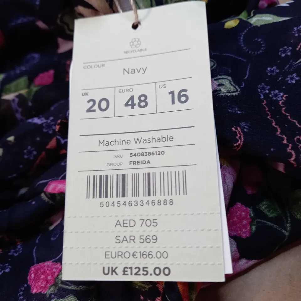 MONSOON FLORAL PATTERN OCCASSIONAL DRESS SIZE 20