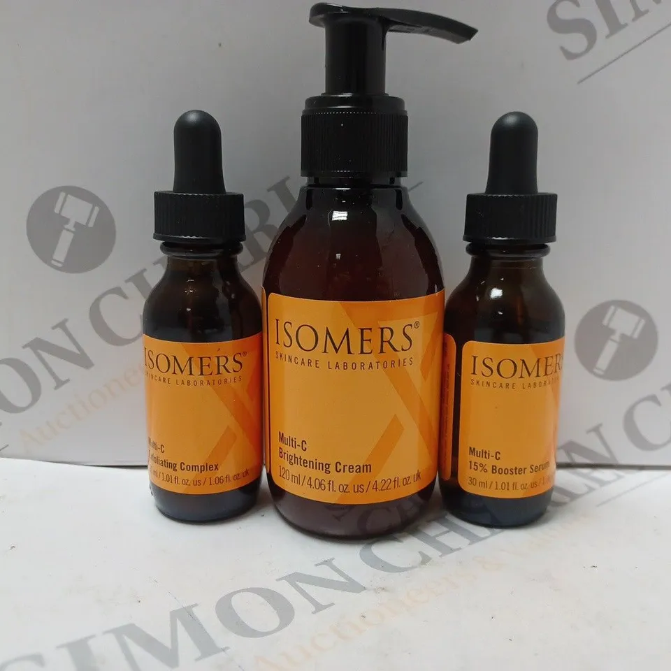 BOXED ISOMERS MULTI-C 15% VITAMIN C 3 PIECE COLLECTION