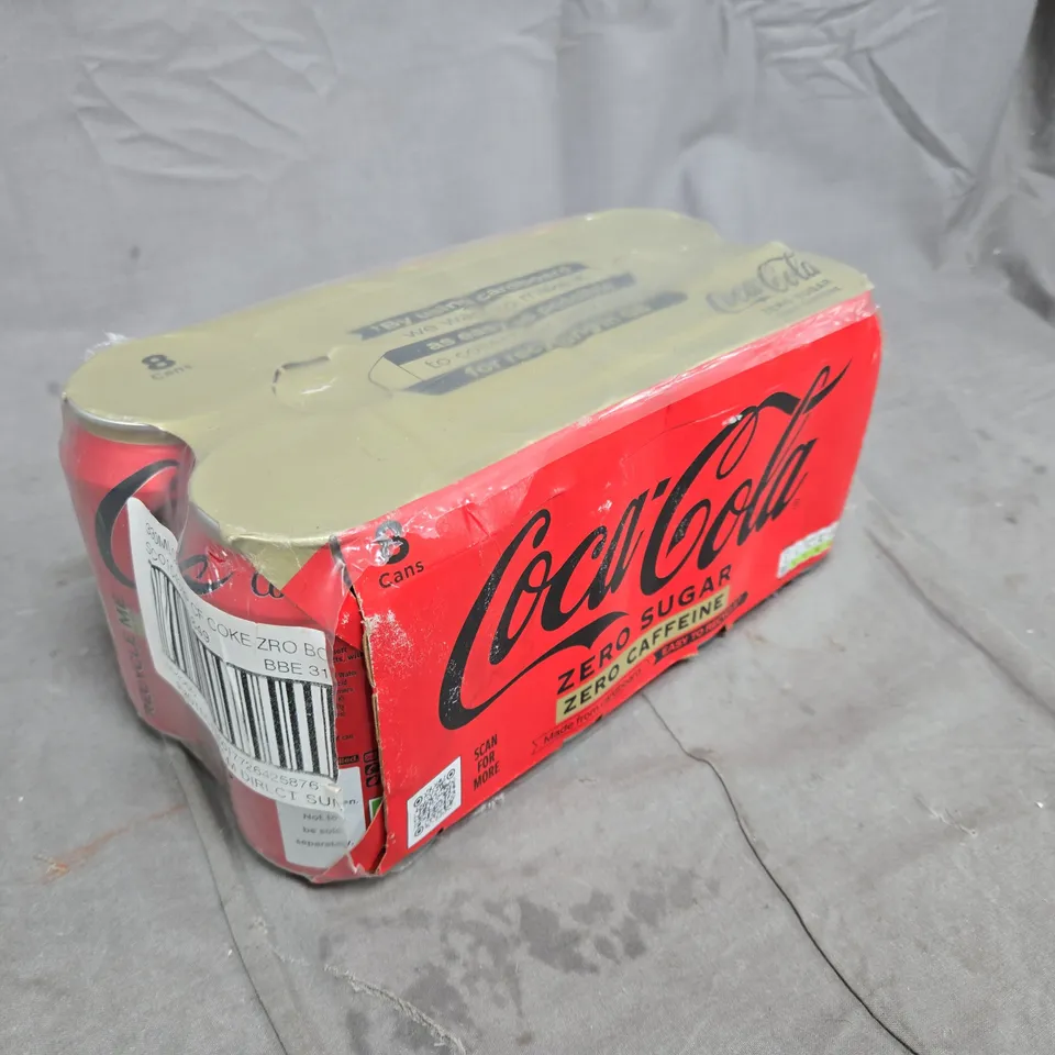 COCAL COLA ZERO SUGAR 330ML 8-PACK