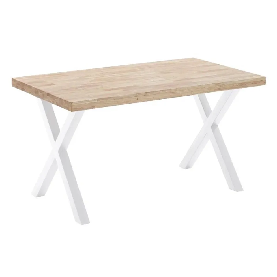 BOXED SOMERFORD SOLID OAK DINING TABLE (BOX 1 OF 2 ONLY)