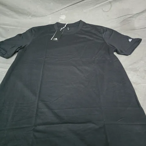 ADIDAS BLACK SHORT-SLEEVE T-SHIRT - SIZE M