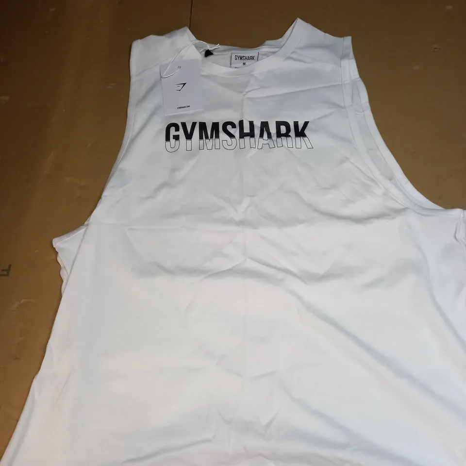 GYMSHARK FRACTION TANK TOP SIZE M