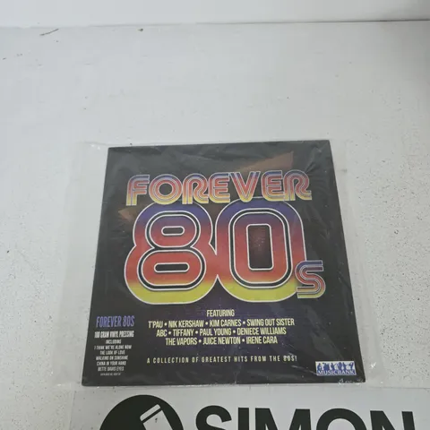 FOREVER 80S – A COLLECTION OF GREATEST HITS FROM THE 80S (180-GRAM VINYL, SEALED)