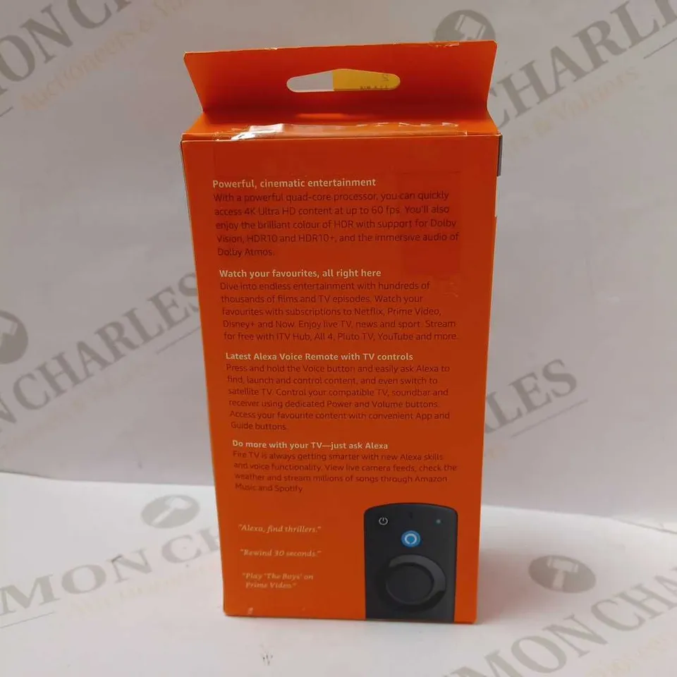 SEALED AMAZON FIRETV STICK 4K RRP £45