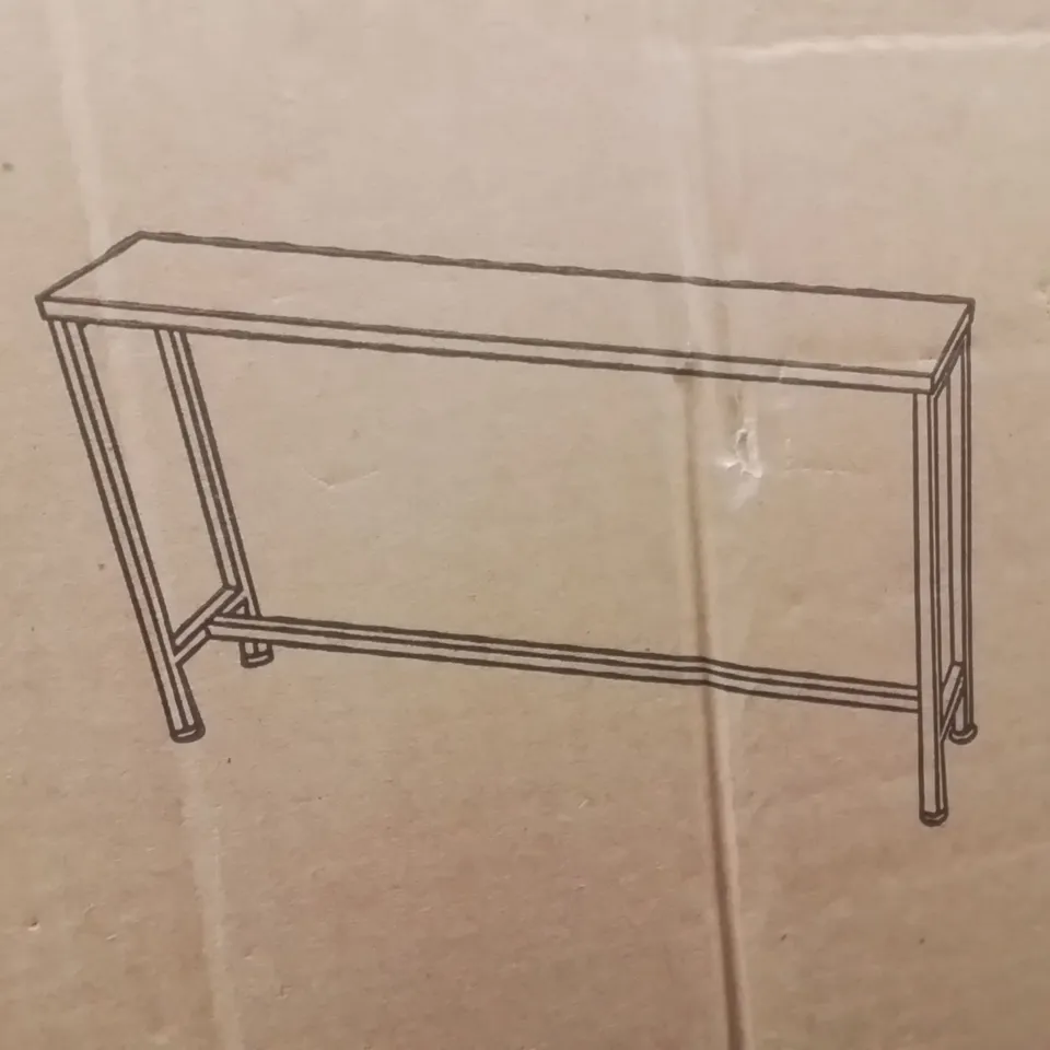BOXED ABINGT 120CM CONSOLE TABLE 