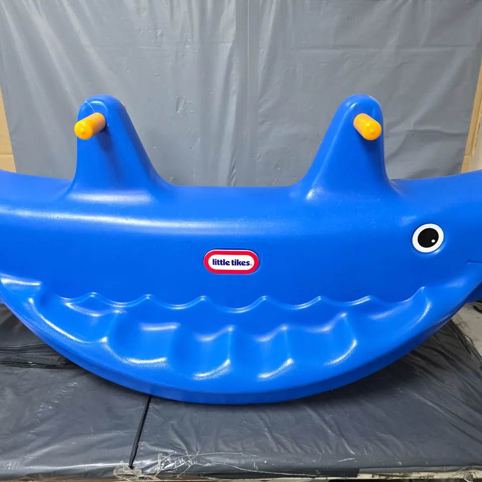 LITTLE TIKES WHALE TEETER TOTTER - BLUE (1 BOX)