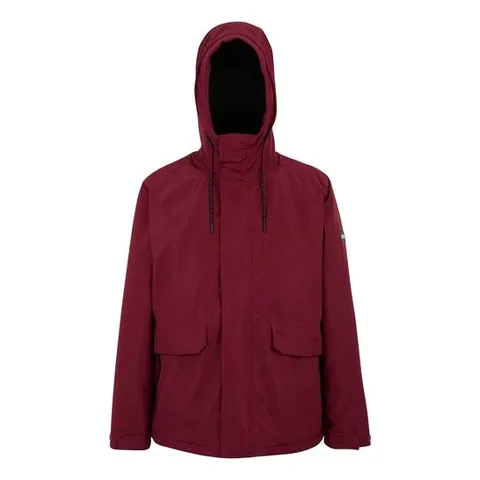 MEN'S STERLINGS WATERPROOF INSULATED JACKET | MAROON (UK M)