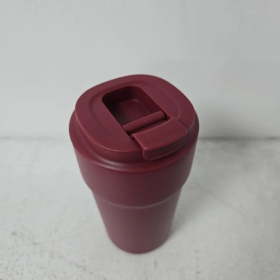 LARS NYSØM TRAVEL MUG – BURGUNDY