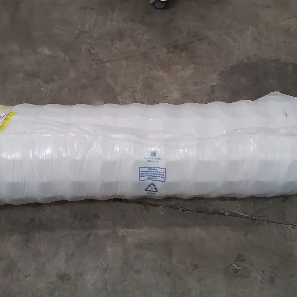 BAGGED SERENITY COMFORT COIL SPRING AND ECO-FOAM HYBRID 135cm DOUBLE MATTRESS 