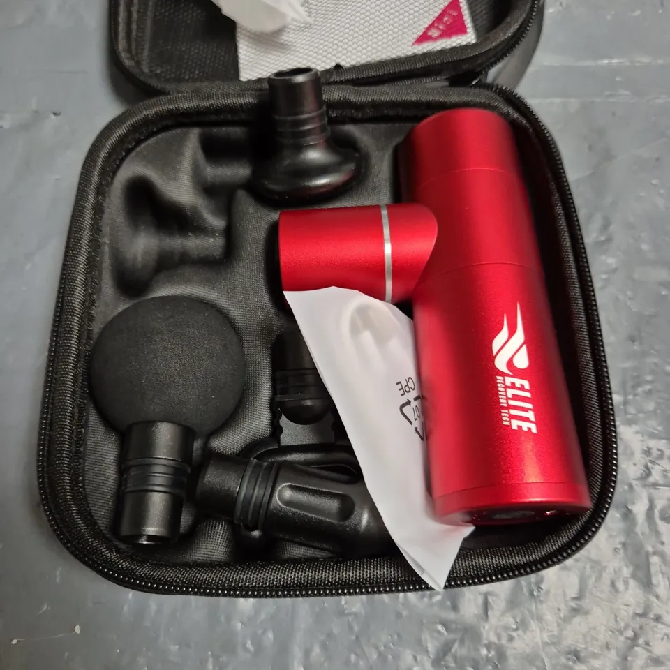 ELITE RECOVERY TECH MASSAGE GUN