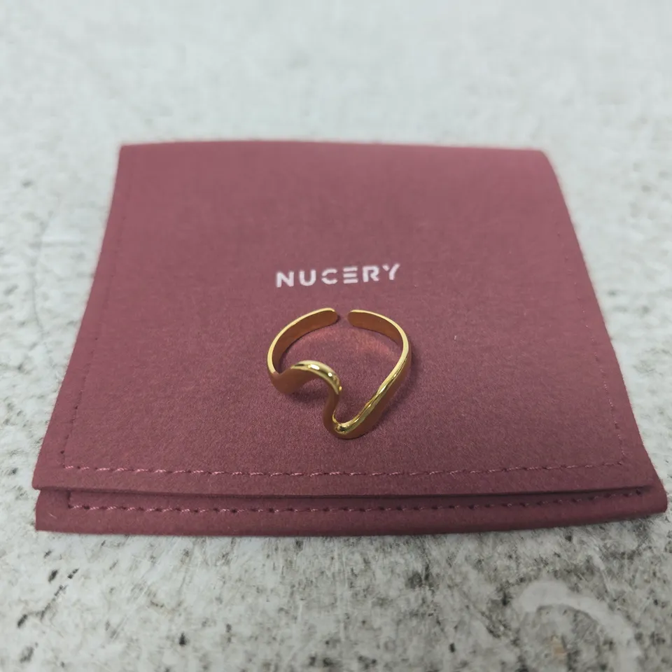 GOLD-TONE NUCERY RING