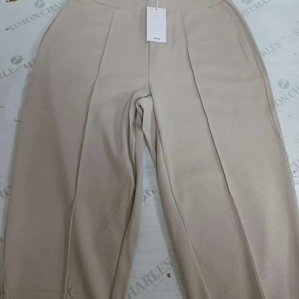 MNG LIGHT BEIGE SMART TROUSERS - MEDIUM