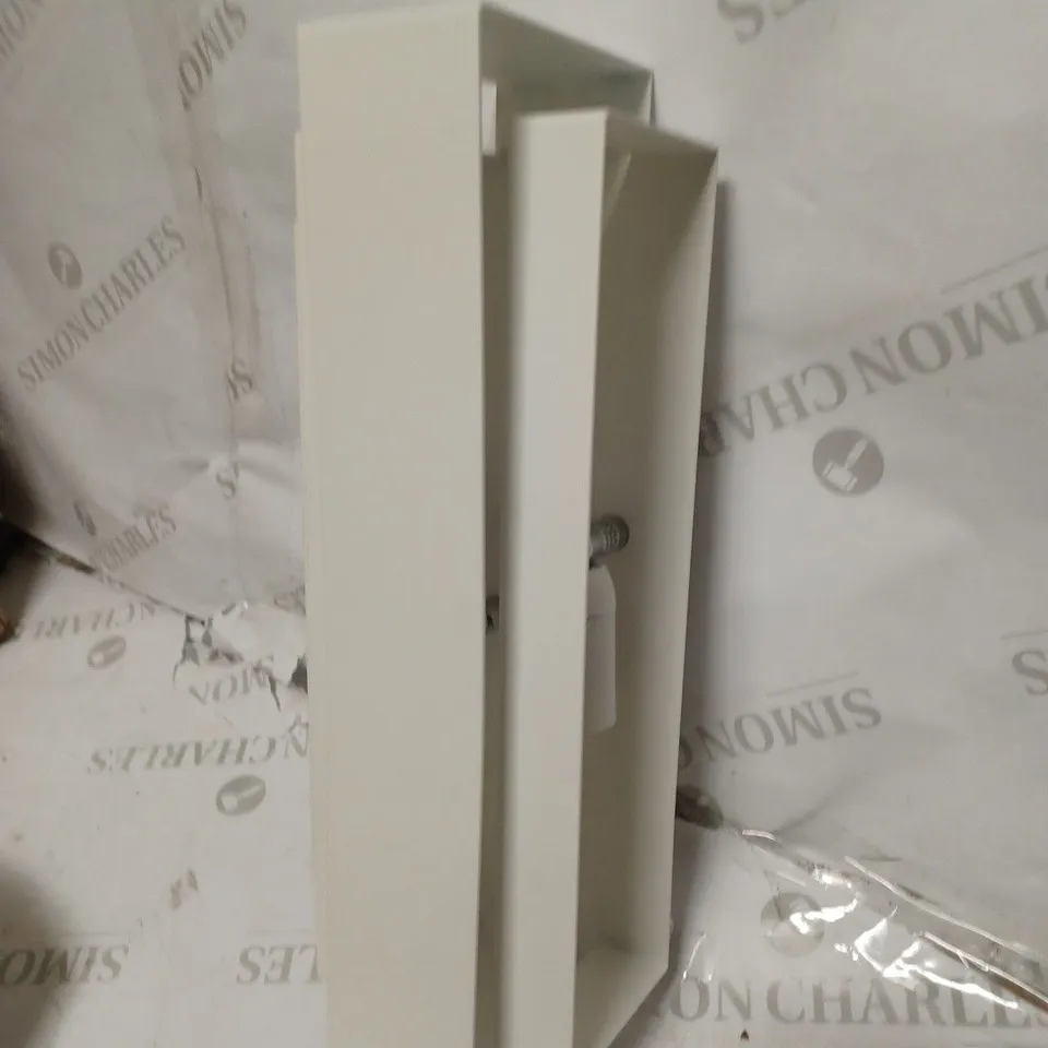 JOHN LEWIS MEZZE METAL WALL LIGHT IN WHITE