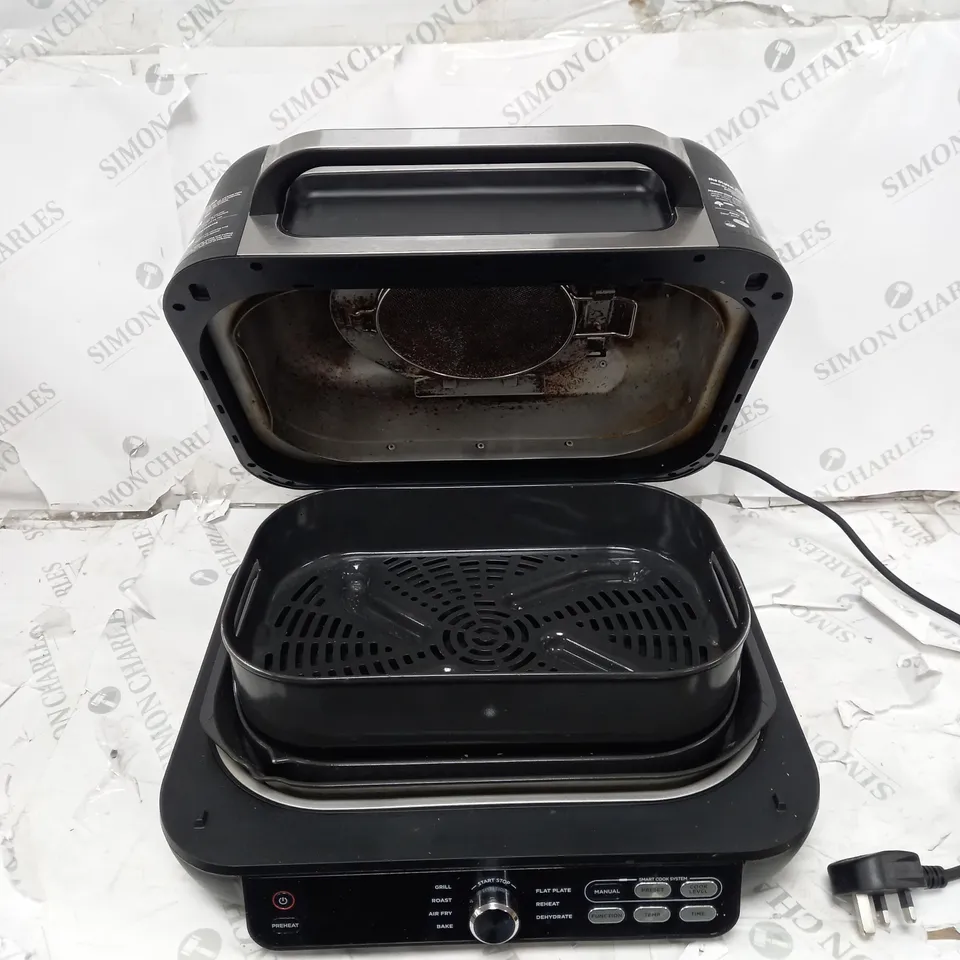 BOXED NINJA FOODI MAX PRO HEALTH GRILL AND AIR FRYER AG651UK