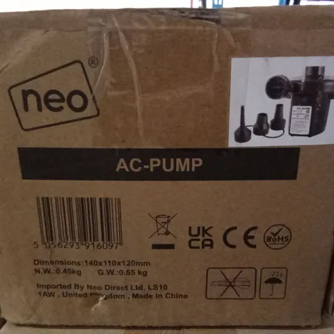 BOXED NEO AC PUMP 