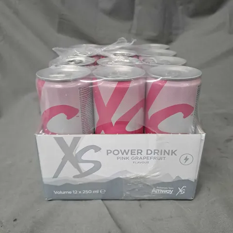 AMWAY X12 POWER DRINK IN PINK GRAPEFRUIT FLAVOUR 250ML