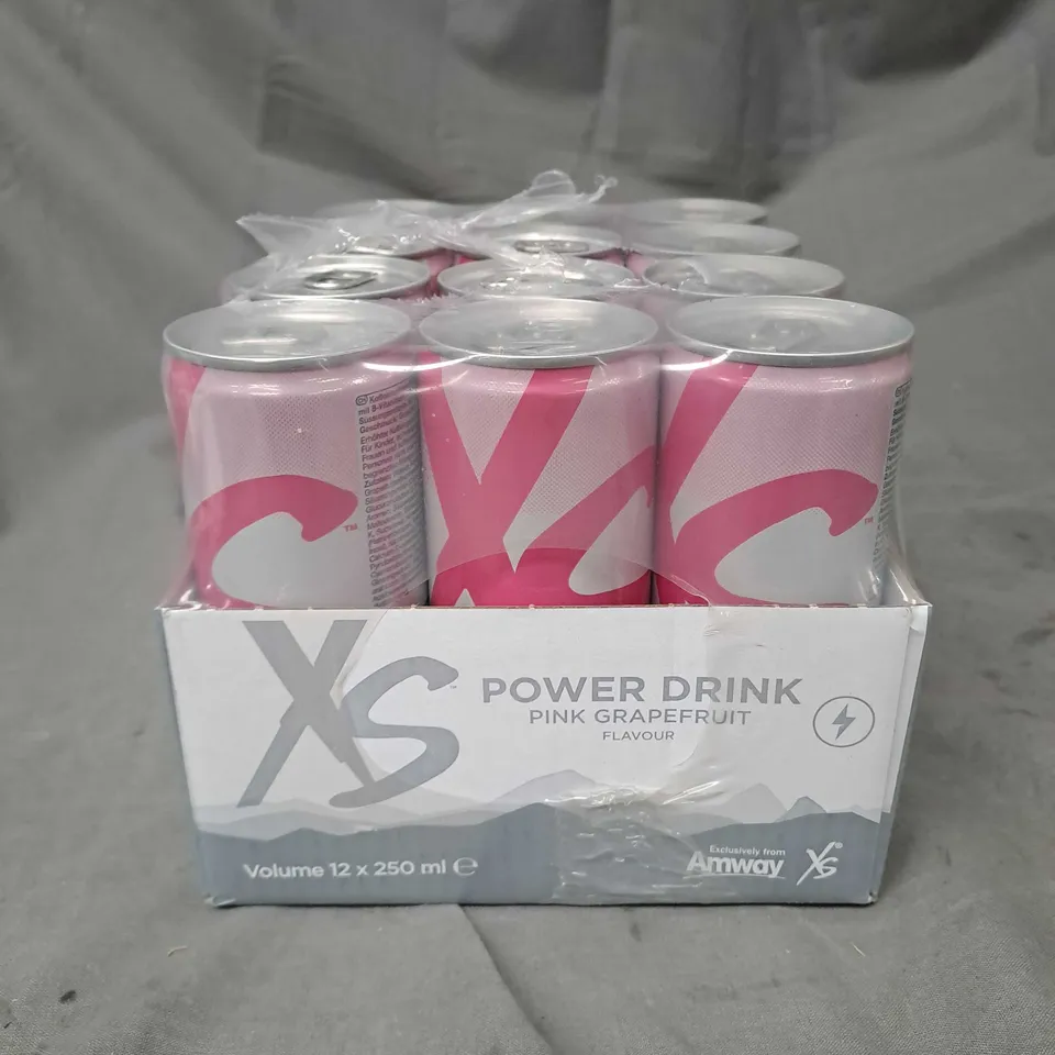 AMWAY X12 POWER DRINK IN PINK GRAPEFRUIT FLAVOUR 250ML