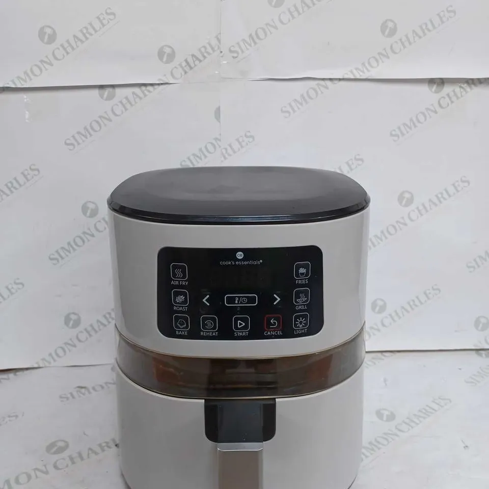COOK'S ESSENTIALS 4.0L AIR FRYER COOL GREY
