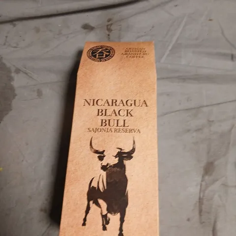 NICARAGUA BLACK BULL SAJONIA RESERVA GROUND COFFEE - 250G
