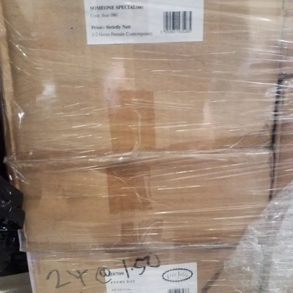 PALLET CONTAINING LARGE QUANTITY OF ASSORTED GREETINGS CARDS