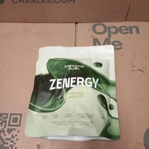 ZENERGY MATCHA FUEL ORIGINAL – FOOD SUPPLEMENT, 300 G - BB 2028