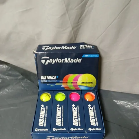 TAYLORMADE DISTANCE+ GOLF BALLS – 4-PACK