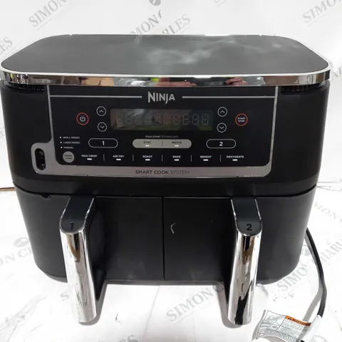 BOXED NINJA FOODI MAX DUAL ZONE 9.5L AIR FRYER AF451UK
