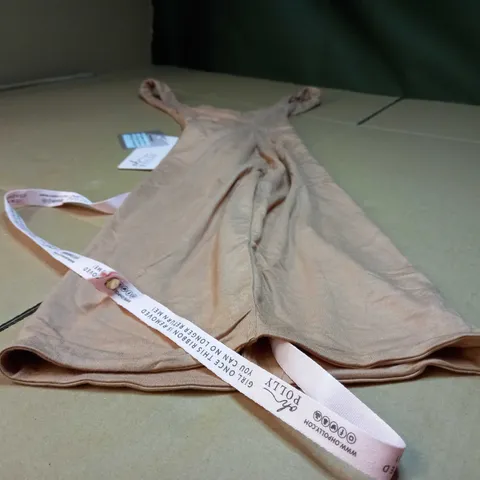 OH POLLY MOCHA BODYCON MINI DRESS - SIZE 8