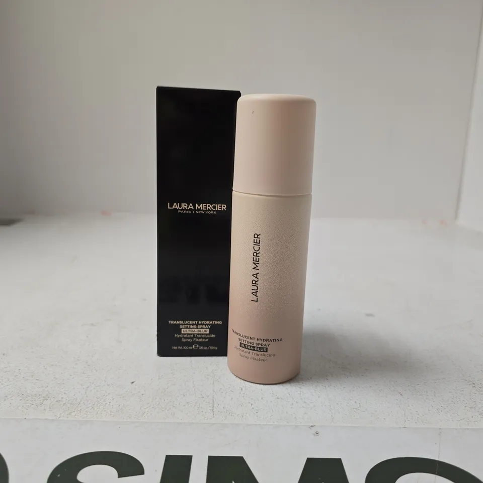 LAURA MERCIER TRANSLUCENT HYDRATING SETTING SPRAY ULTRA BLUR 100ML
