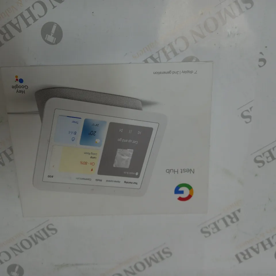 BRAND NEW BOXED GOOGLE NEST HUB 2ND GEN SMART SPEAKER WITH SCREEN 