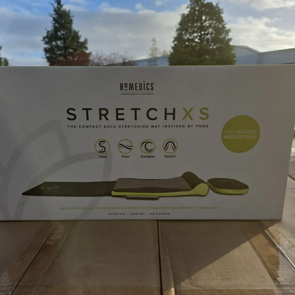 BOXED SET OF 2 HOMEDICS STRETCHXS BACK STRETCHING MAT