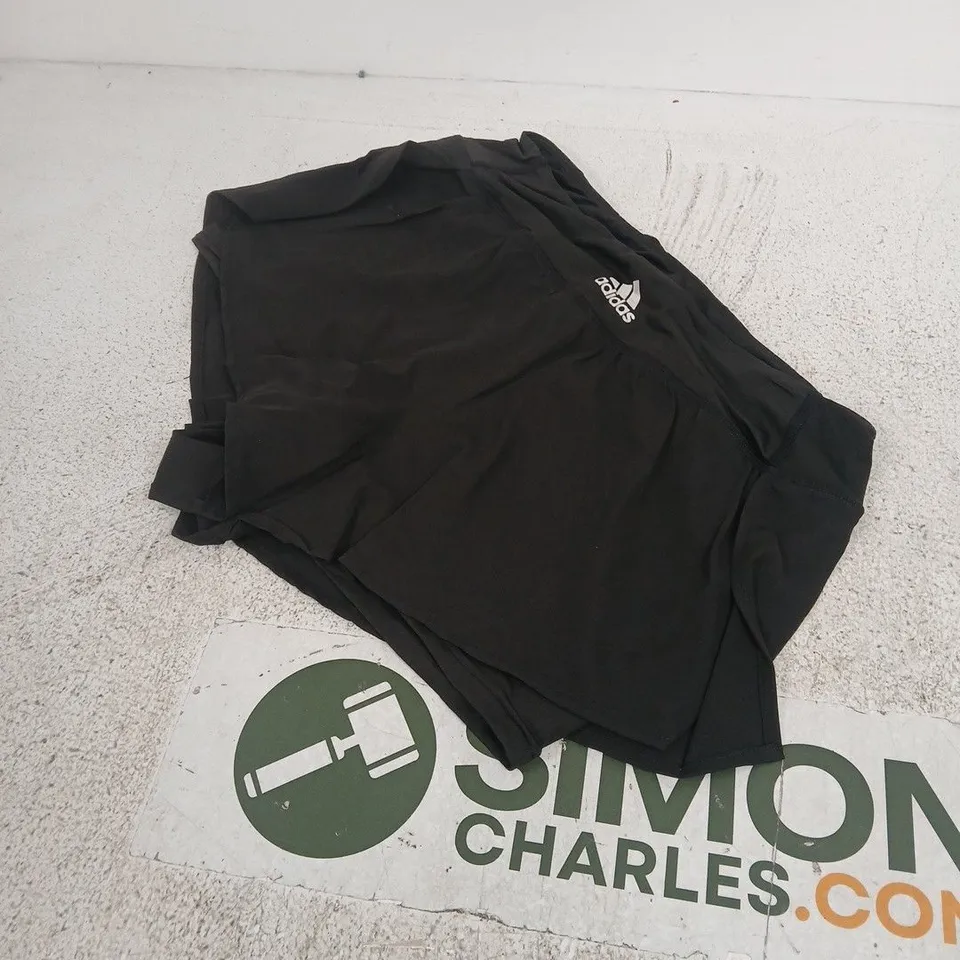 ADIDAS BLACK TRAINING shorts, UK 6 (6/M)
