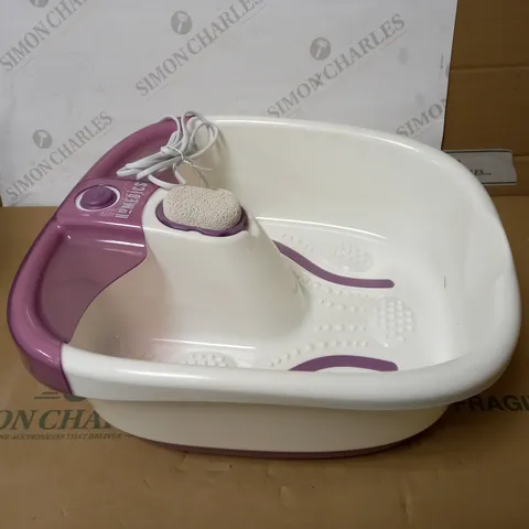 HOMEDICS BUBBLEMATE FOOT SPA AND MASSAGER