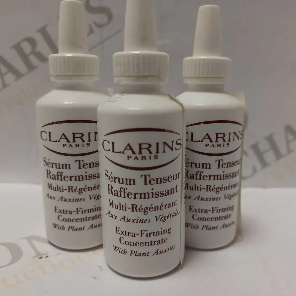LOT OF 3 X 30ML CLARINS EXTRA-FIRMIMG CONCENTRATE 