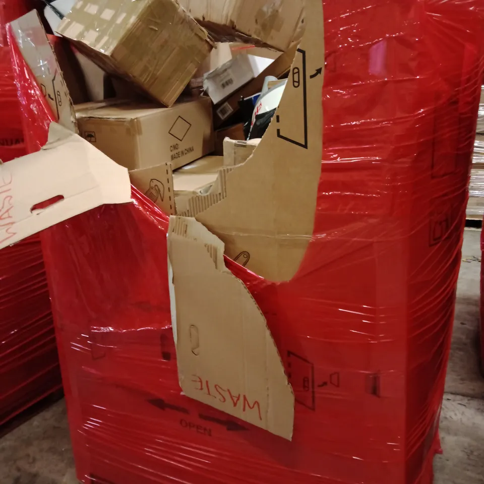PALLET OF ASSORTED HOUSEHOLD GOODS AND PRODUCTS TO INCLUDE; TOILET SEAT, CEILING LIGHT, PHOTO FRAME