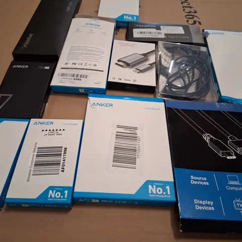 PALLET CONSISTING OF A LARGE QUANTITY OF ASSORTED ELECTRICAL ACCESSORIES TO INCLUDE; ANKER AND CLEEFUN