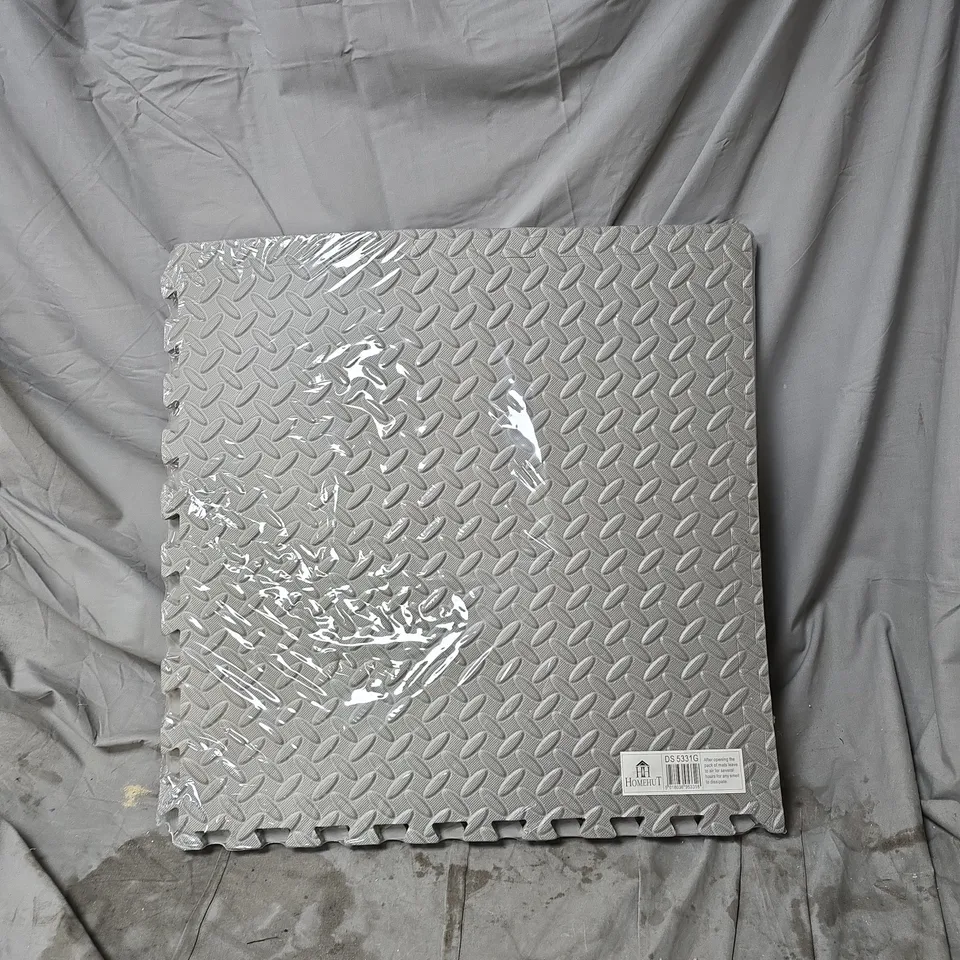 HOMEHUT INTERLOCKING SOFT FOAM MATS X 4