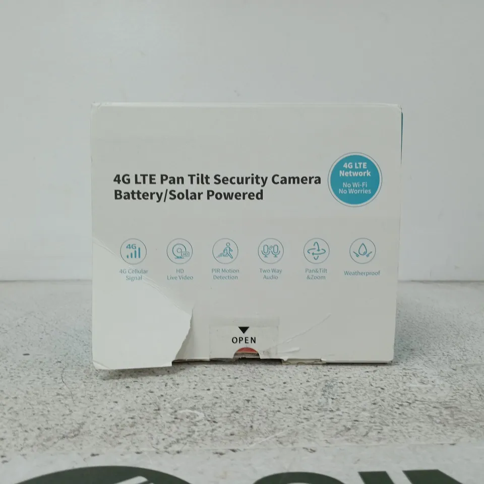 4G LTE PAN TILT SECURITY CAMERA – BATTERY/SOLAR POWERED (RBX-S44)